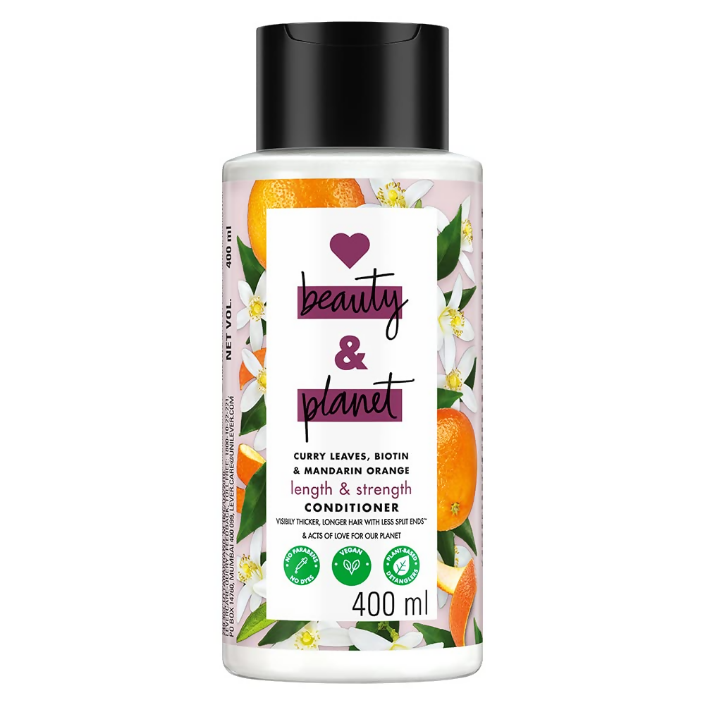 Love Beauty And Planet Curry Leaves Biotin & Mandarin Orange Conditioner