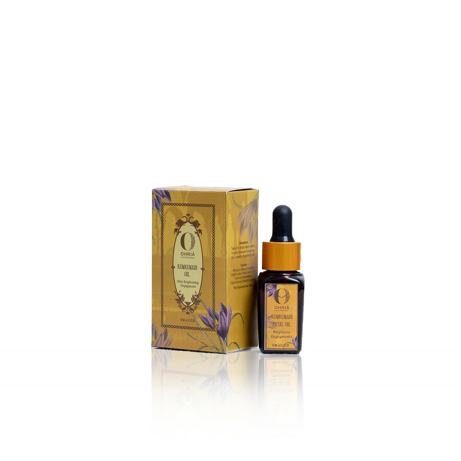 Ohria Ayurveda Kumkumadi Skin Brightening Elixir Oil