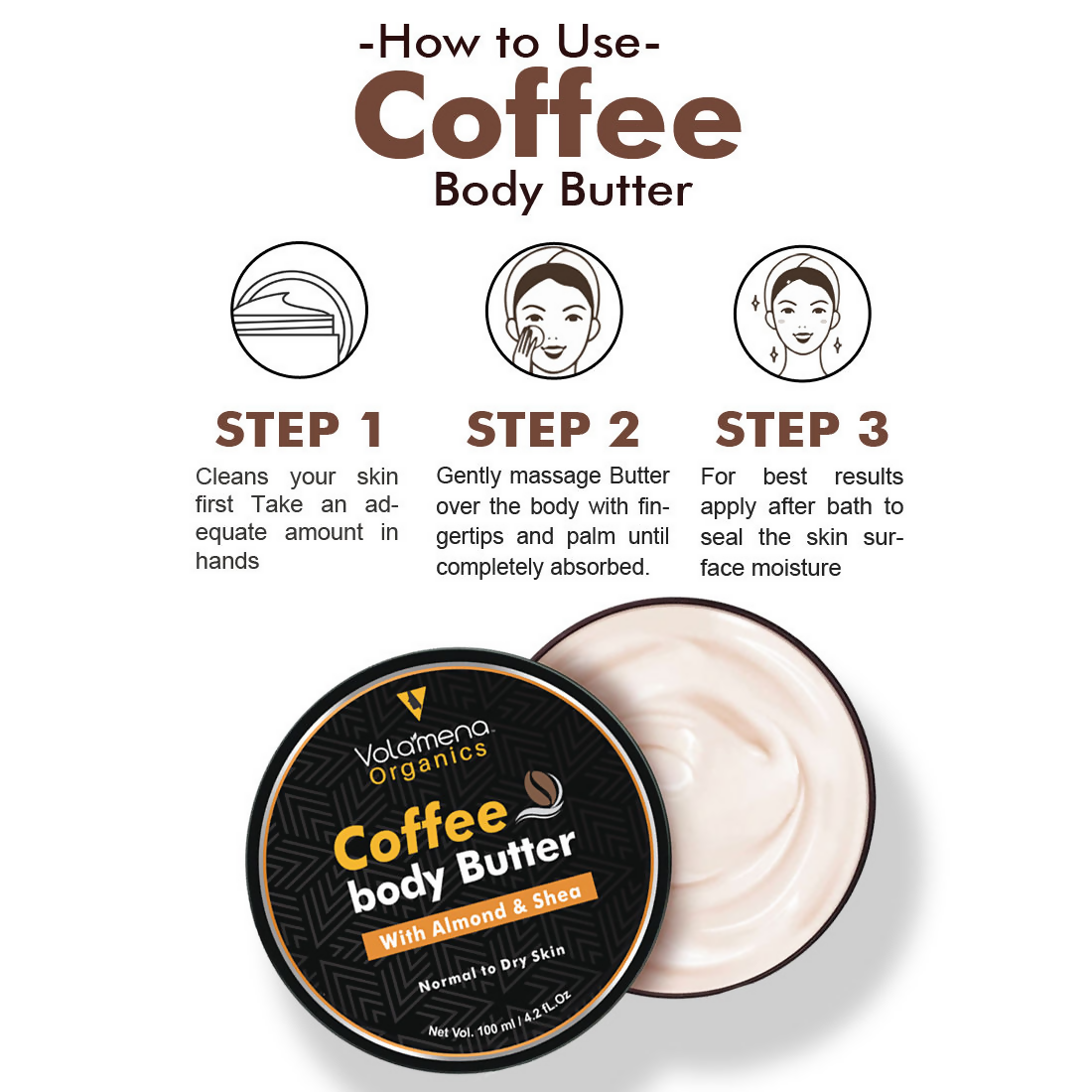 Volamena Coffee & Shea Body Butter
