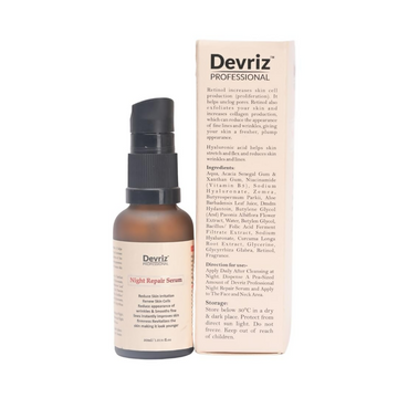 Devriz Professional Skin Night Serum For Dark Spots Uneven Skin Tone