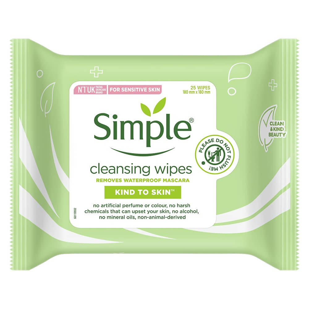 Simple Kind To Skin Cleansing Facial Wipes