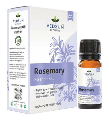 Vedsun Naturals Rosemerry Essential Oil Pure & Organic for Skin and Fragrance