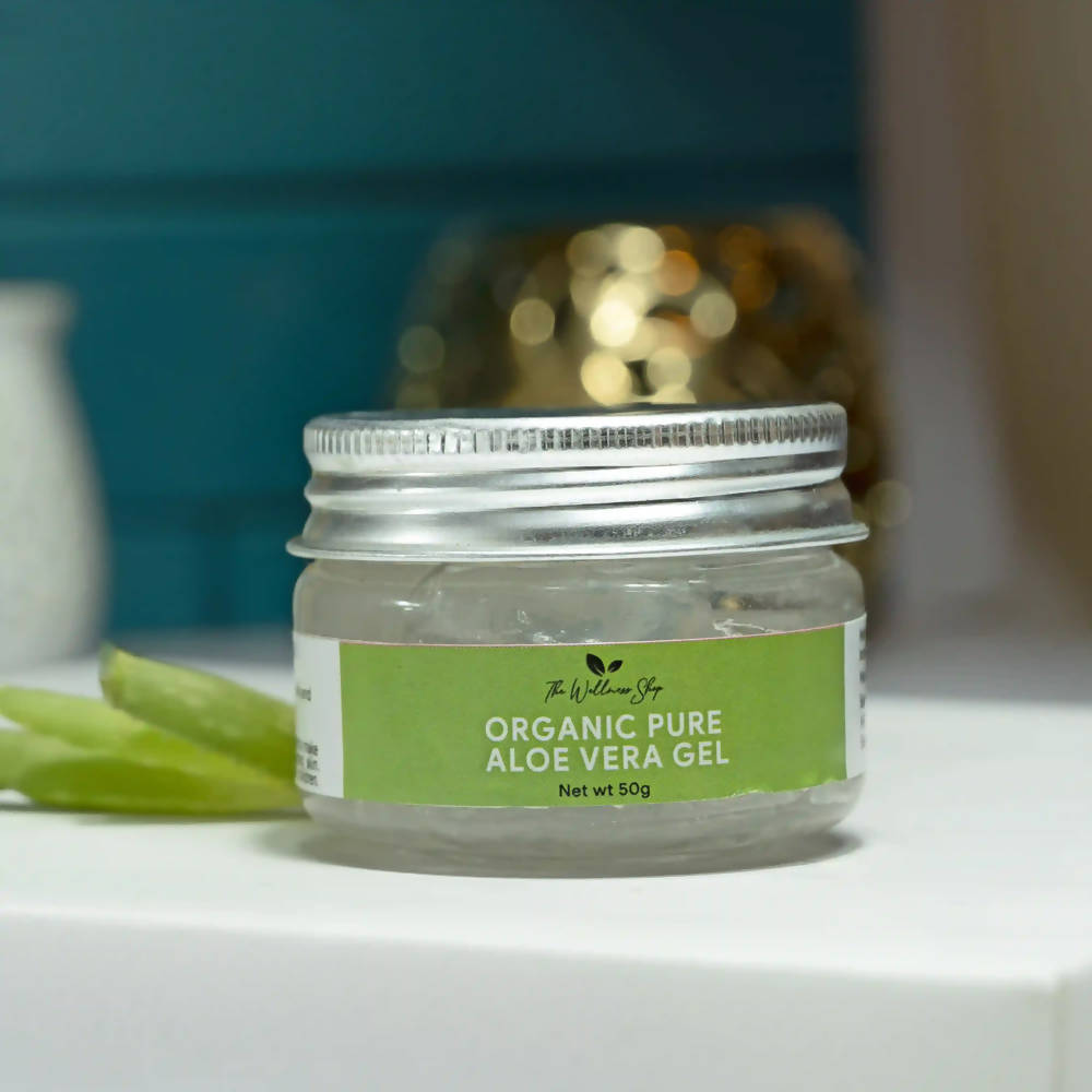 The Wellness Shop Organic Pure Aloe Vera Face Gel