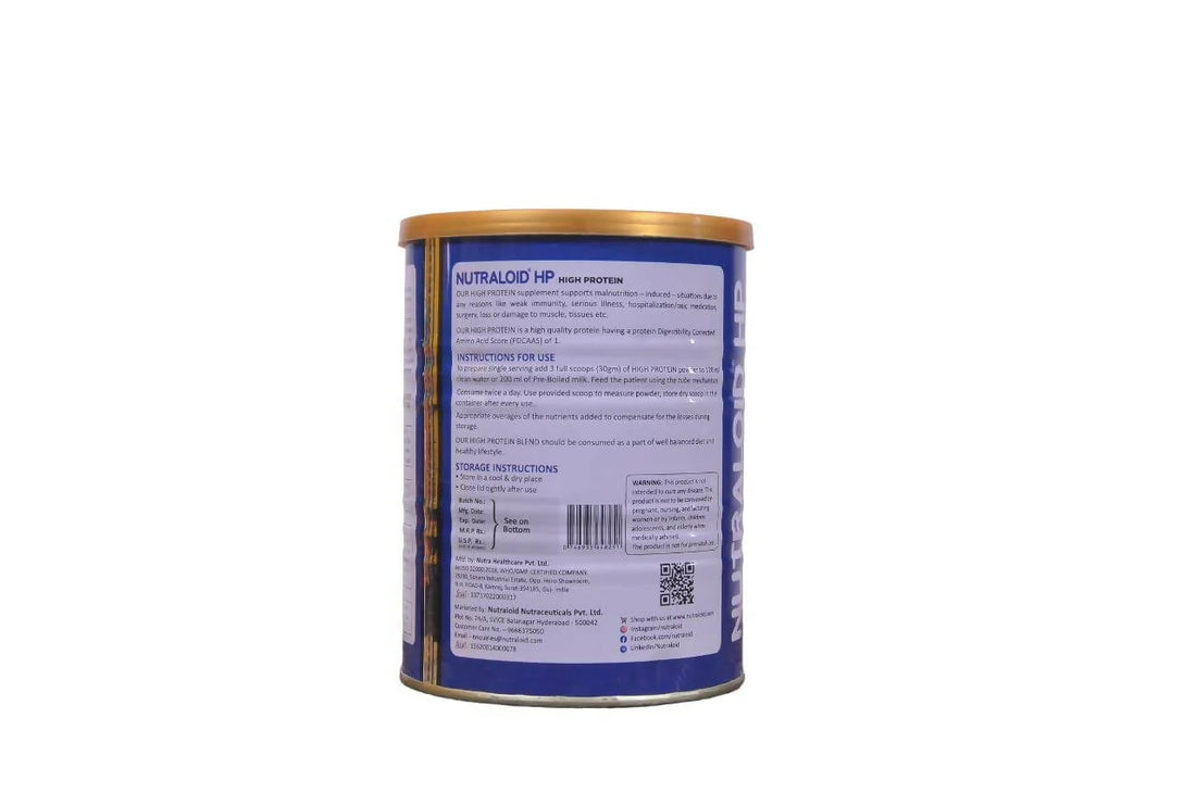 Nutraloid Hp High Protein Whey Protein Creamy Vanilla Flavor