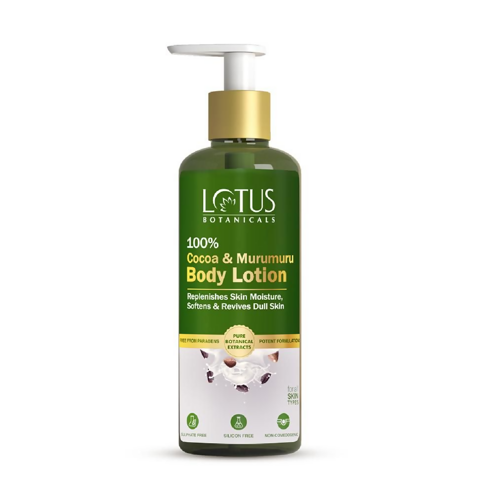 Lotus Botanicals 100% Cocoa & Murumuru Body Lotion