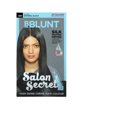 BBlunt Salon Secret High Shine Crème Hair Colour - Natural Black