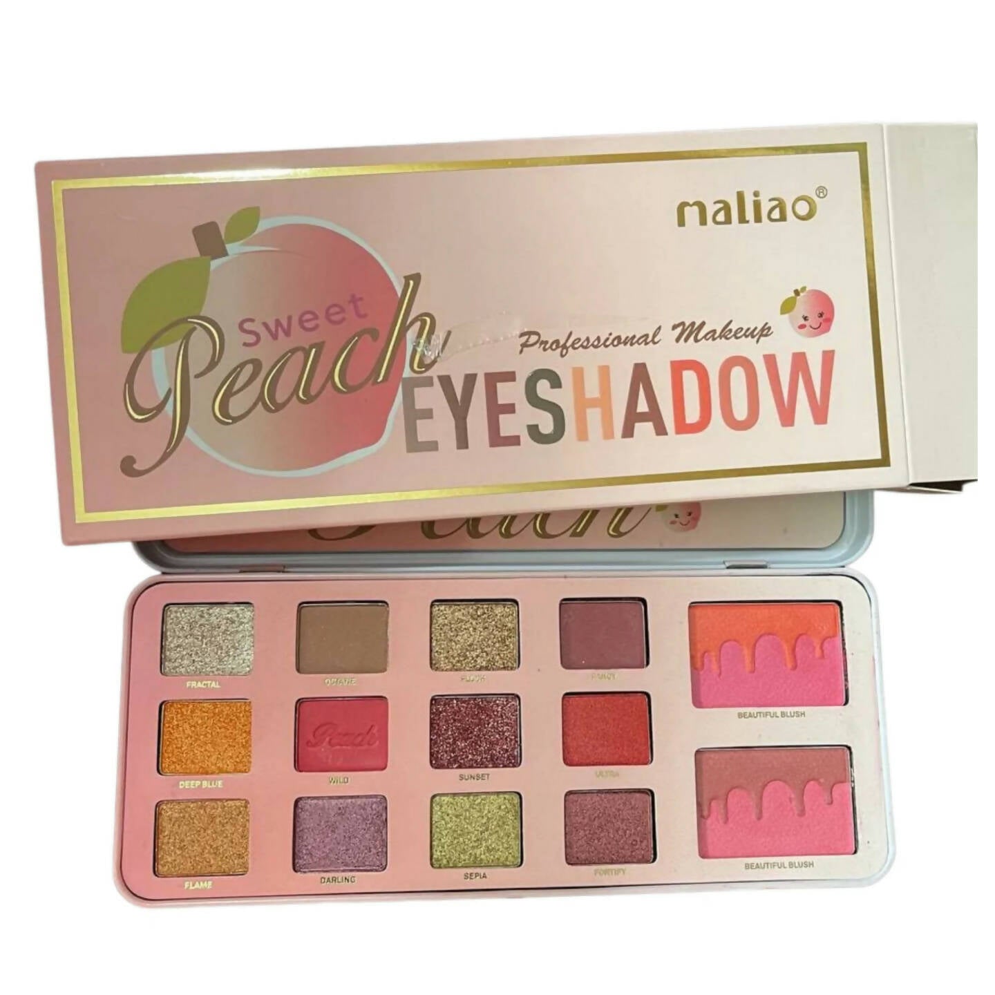 Maliao Professional Sweet Peach Eyeshadow Palette