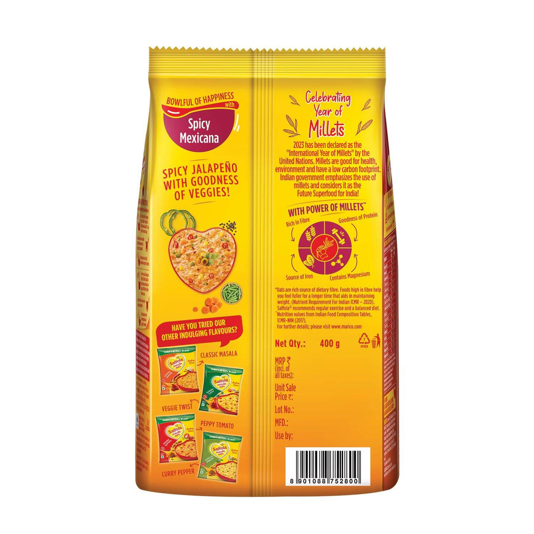 Saffola Spicy Mexican Masala Oats