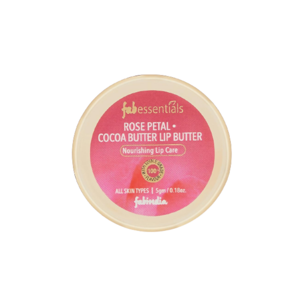 Fabessentials Rose Petal Cocoa Butter Lip Butter