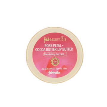 Fabessentials Rose Petal Cocoa Butter Lip Butter