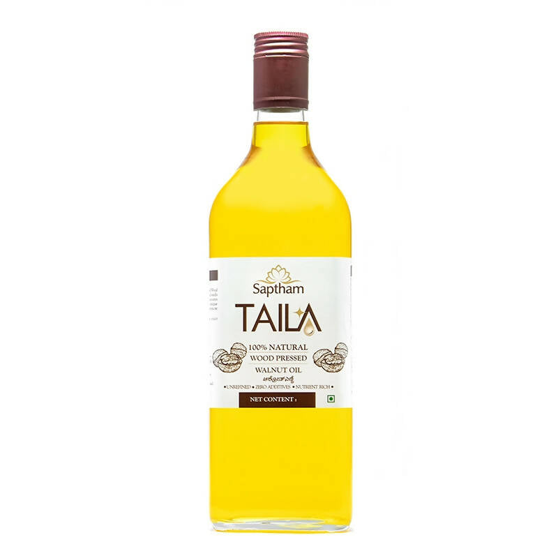 Saptham Taila 100% Wood Pressed Walnut Oil