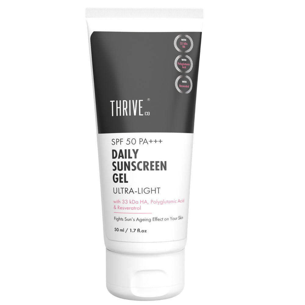 ThriveCo Ultra-Light Daily Sunscreen Gel With SPF 50 PA+++