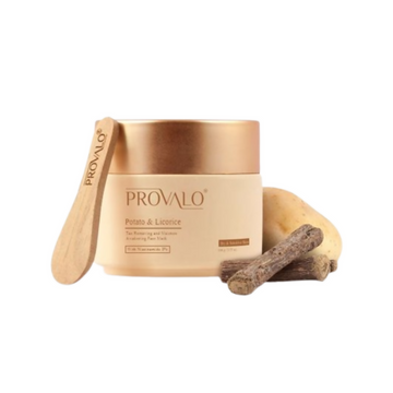 Provalo Potato & Licorice Tan Removing and Moisture Awakening Face Mask