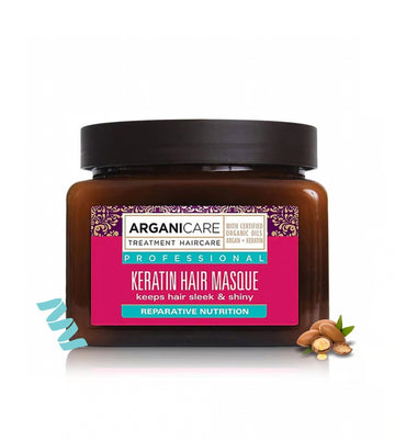 ARGANICARE Nourishing Keratin Hair Mask for Curly Hair