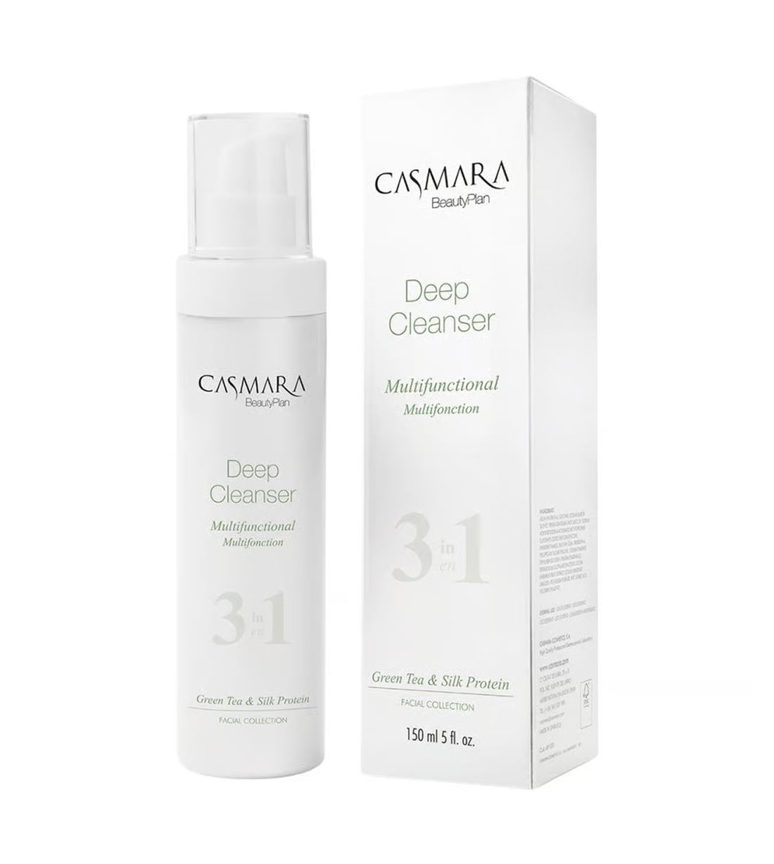 CASMARA 3 in 1 Green Tea Deep Cleansing Cleanser