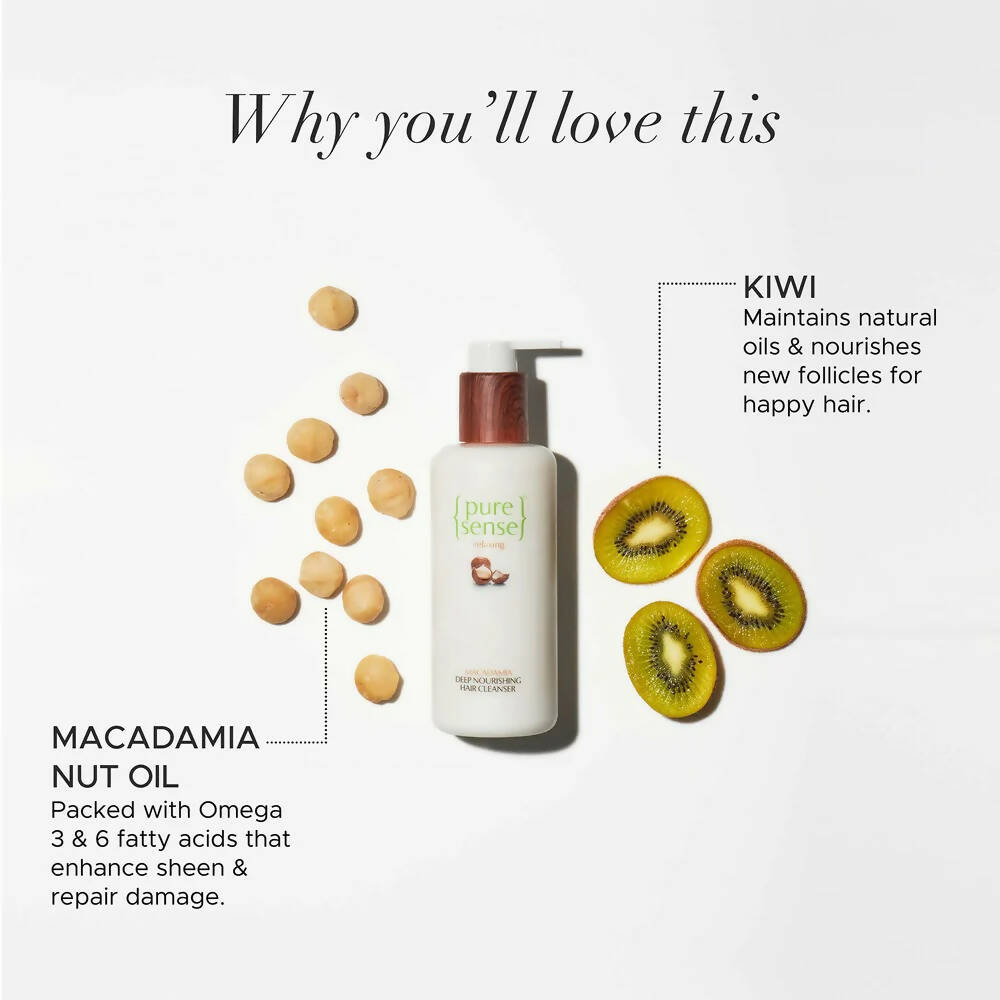 PureSense Relaxing Macadamia Deep Nourishing Hair Cleanser