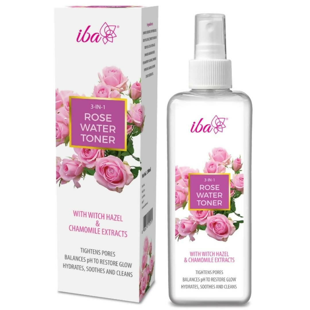 Iba 3-in-1 Rose Water Toner
