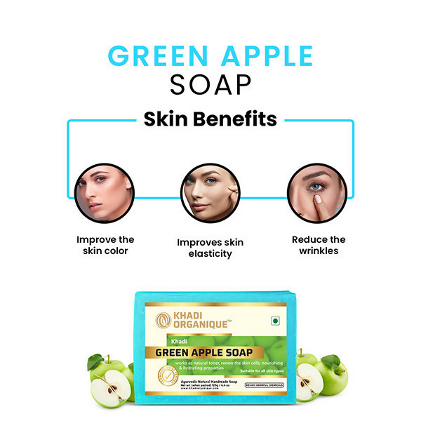 Khadi Organique Green Apple Soap