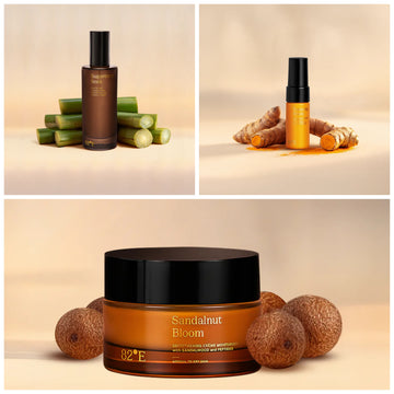 82°E By Deepika Padukone The Skincare Gift Kit In Gold - Mini