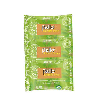 Bello Herbals Sandal Soap Handcrafted Glycerin Based Soap