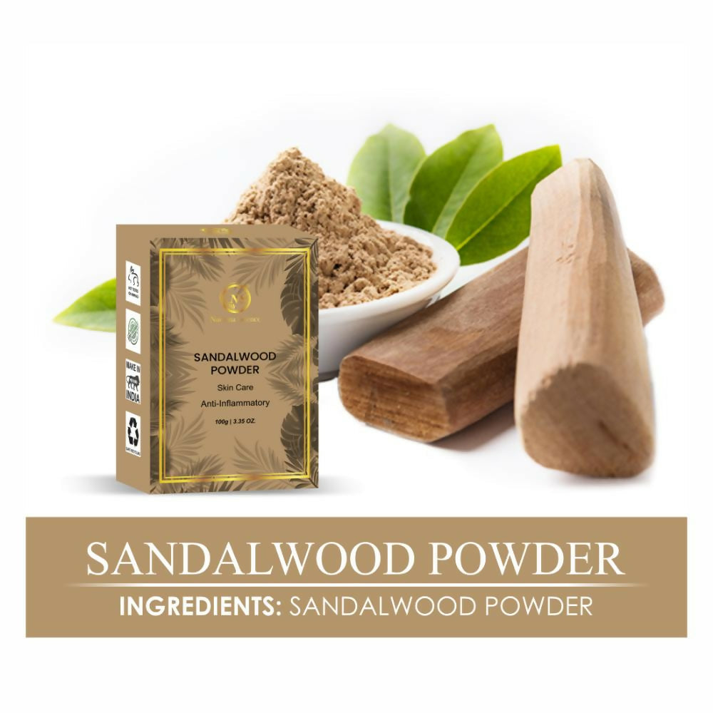 Nuerma Science Sandalwood Powder For Skin Lightening, Anti Acne & Dark Spots Clear