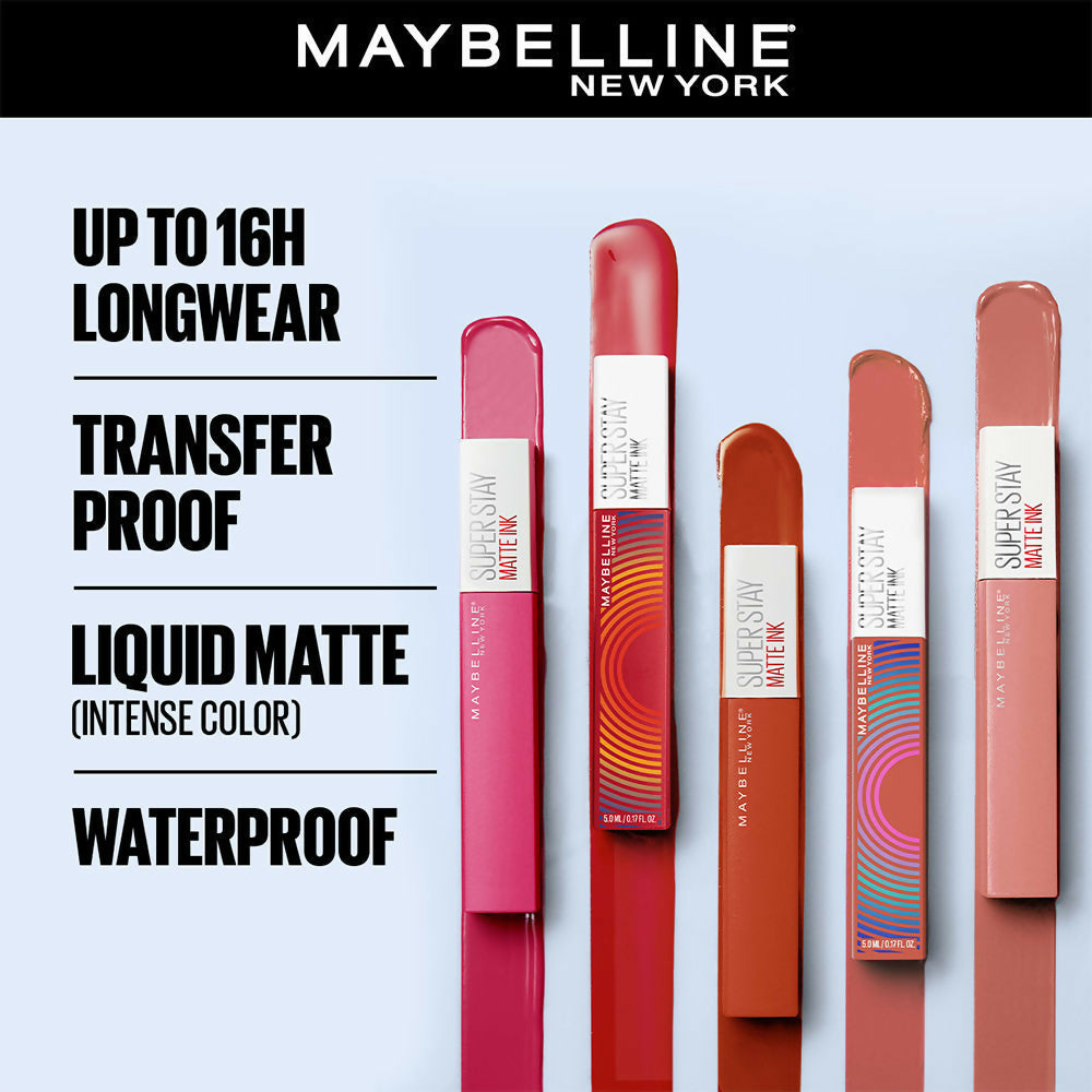 Maybelline New York Super Stay Matte Ink Liquid Lipstick - 20 Pioneer