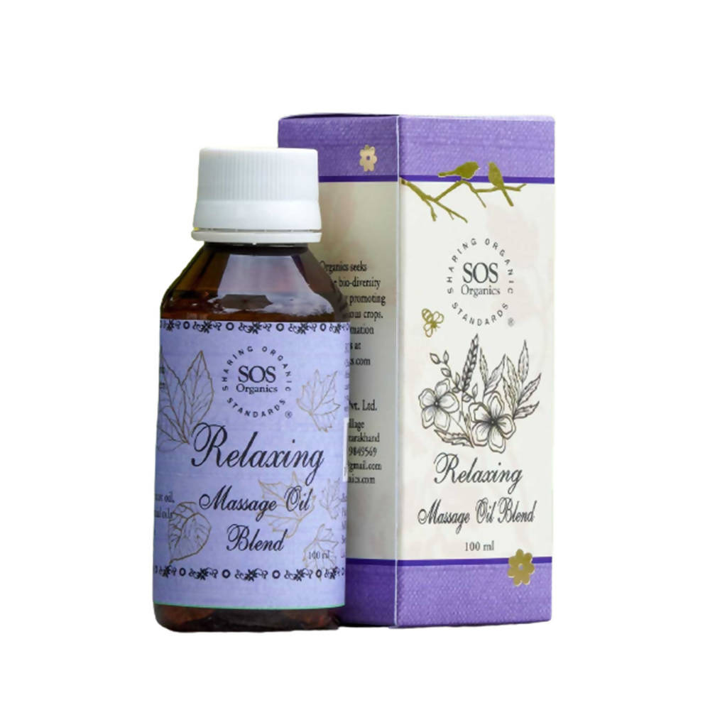 SOS Organics Relaxing Massage Oil Blend