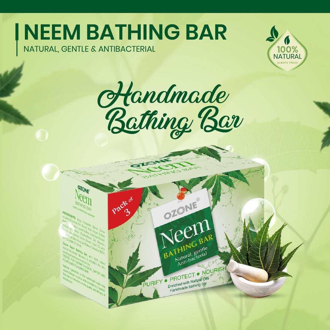 Ozone Neem Bathing Bar