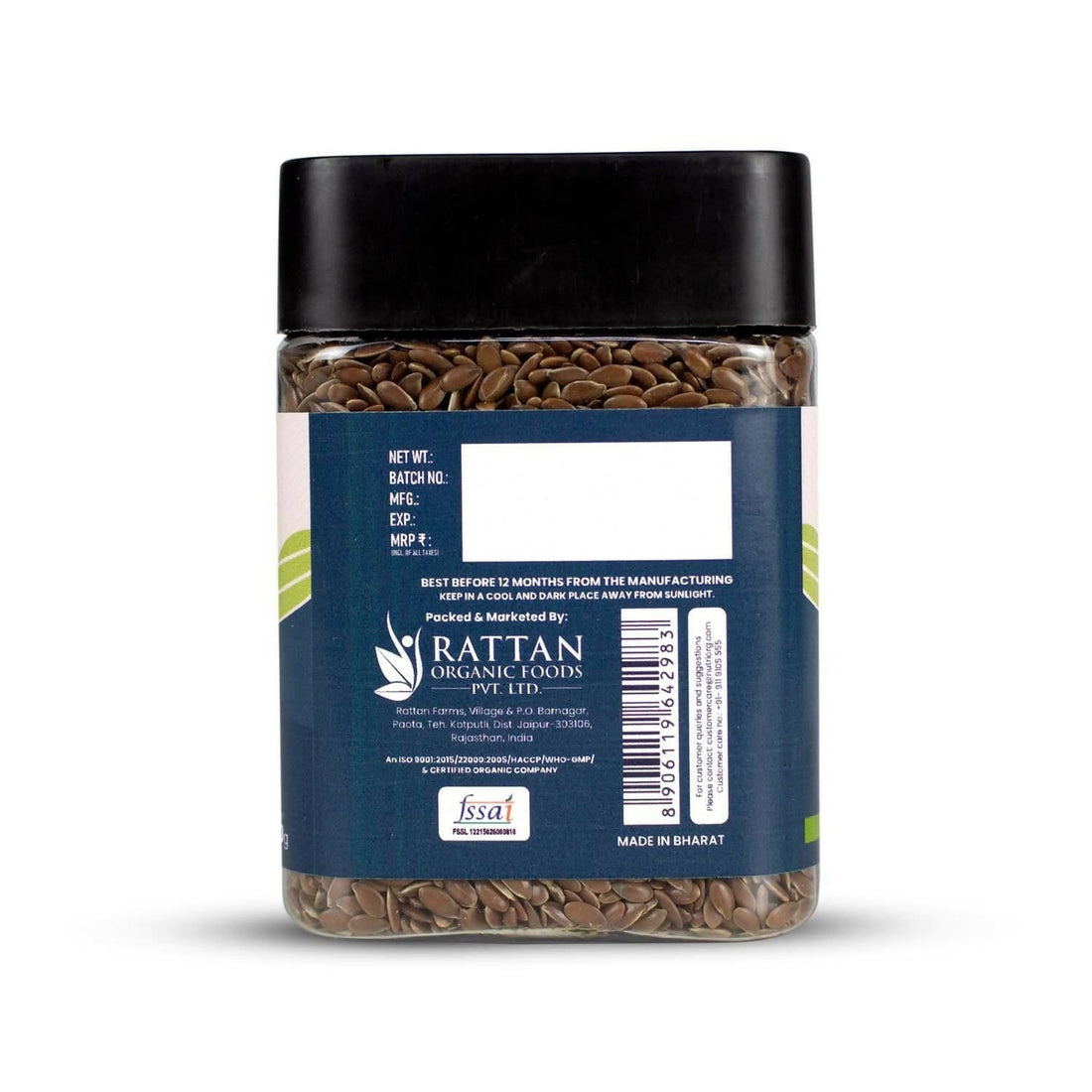 Upaveda Raw Flaxseed