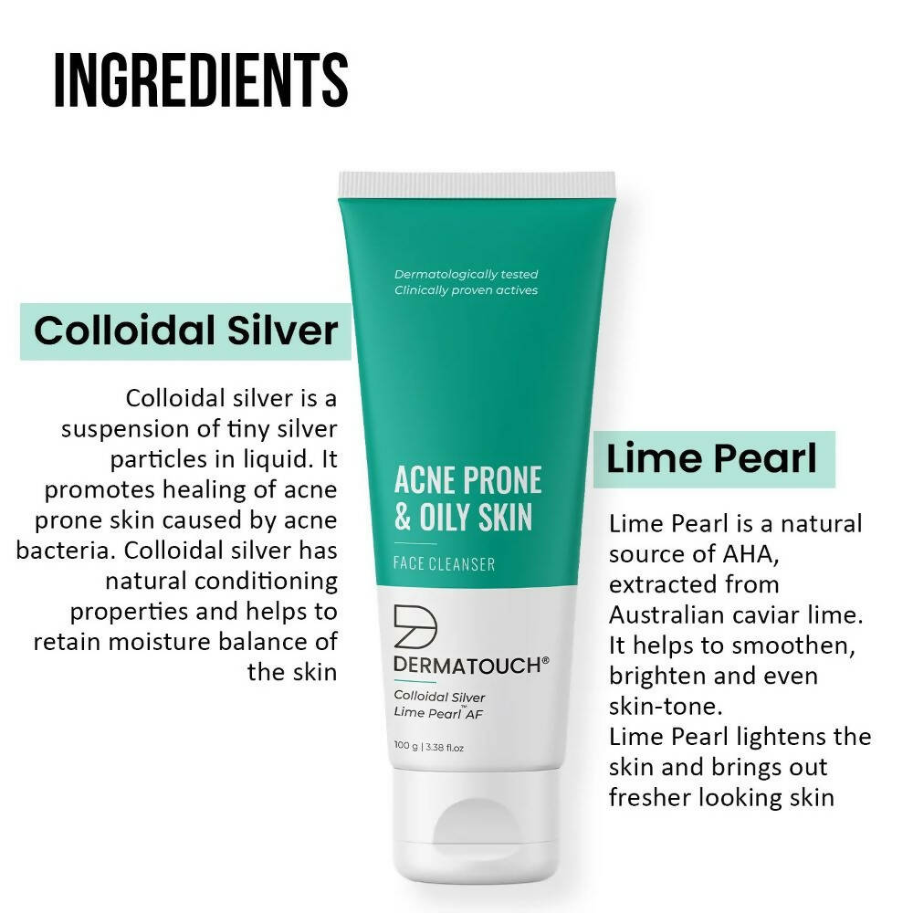 Dermatouch Acne Prone & Oily Skin Face Cleanser