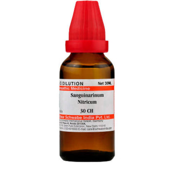 Dr. Willmar Schwabe India Sanguinarinum Nitricum Dilution