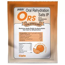 Apollo Pharmacy ORS Sachets Orange Flavor