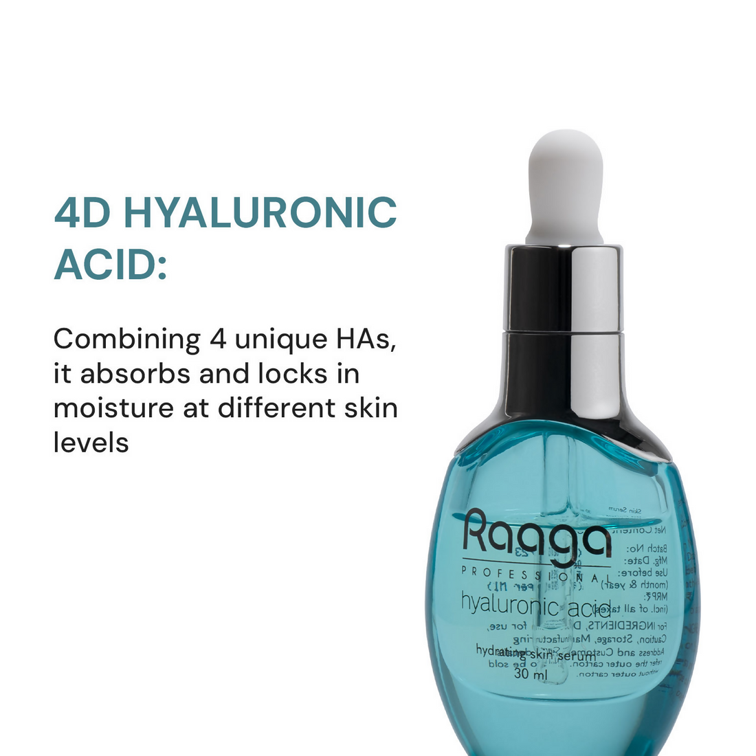 Raaga Professional Hyaluronic Acid Hydrating Face Serum