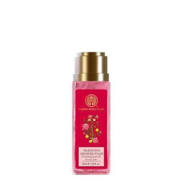 Forest Essentials Travel Size Silkening Shower Wash Iced Pomegranate & Kerala Lime