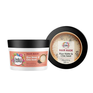 Buds & Berries Nourishing Hair Mask With Rice Water & Chia Seeds