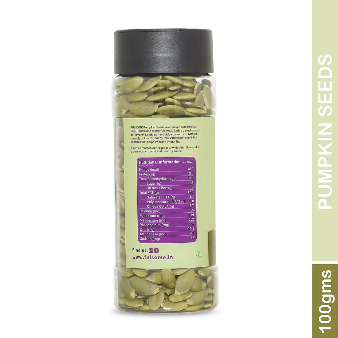 Fulsome Raw Pumpkin Seeds
