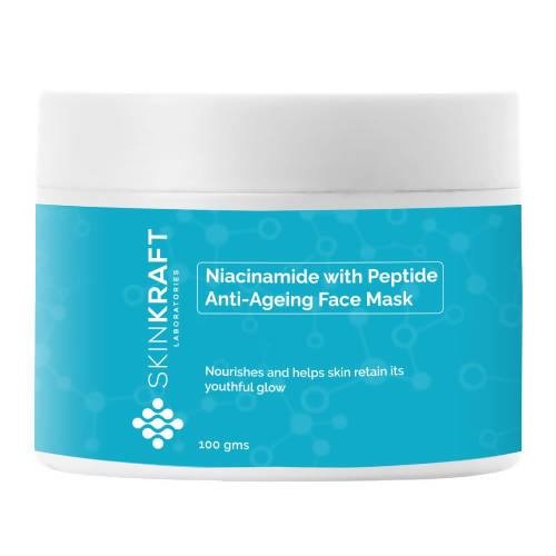 SkinKraft Niacinamide With Peptide Anti Ageing Face Mask