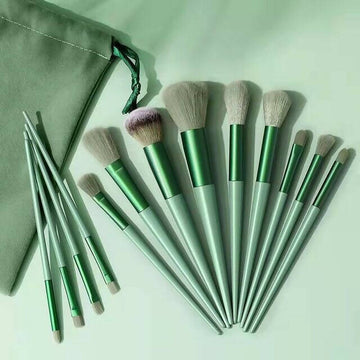 Favon Pack of 13 Professional Makeup Brushes with Free Pouch