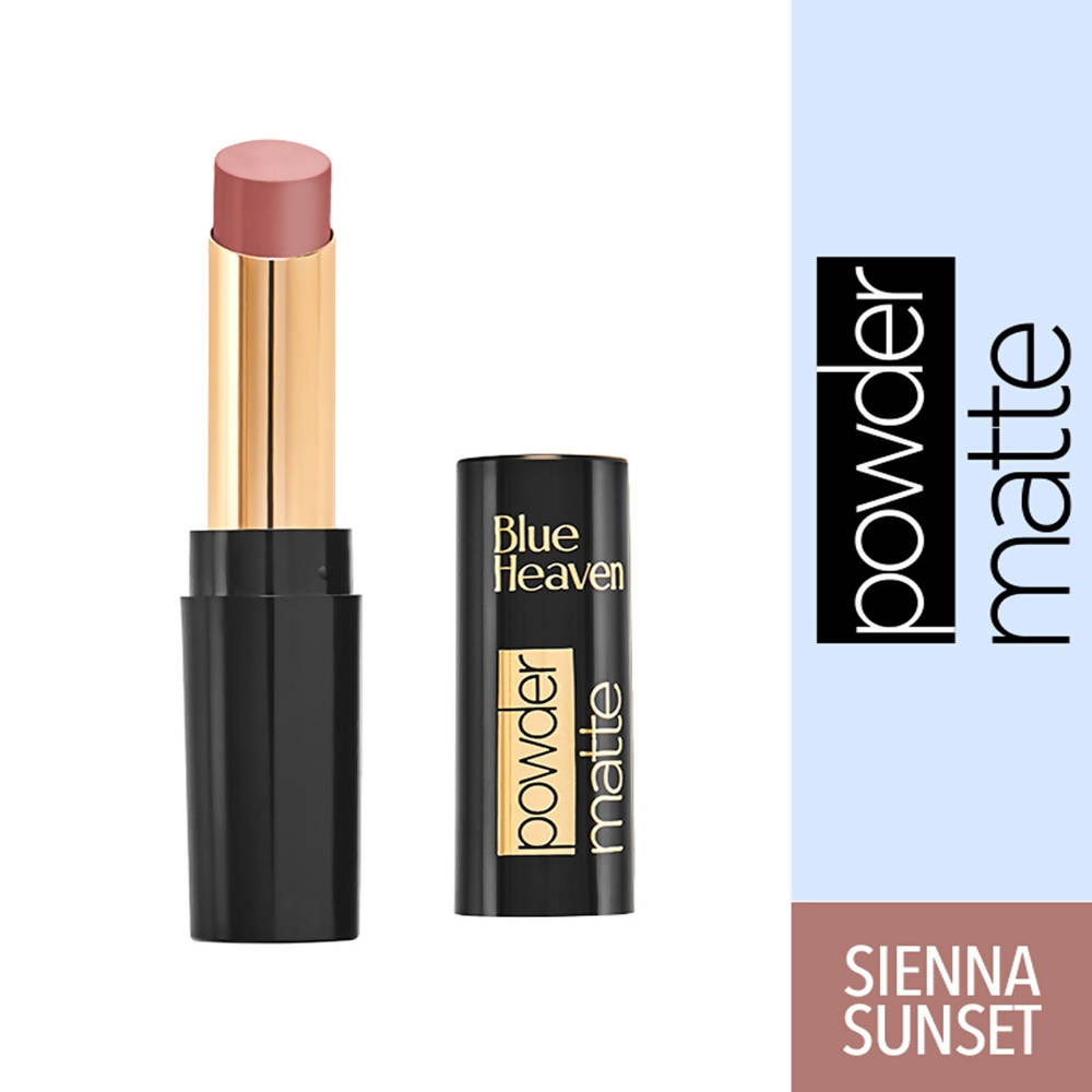 Blue Heaven Powder Matte Lipstick Sienna Sunset