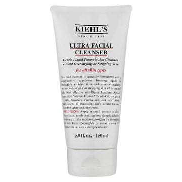 Kiehl's Ultra Facial Cleanser With Apricot Kernel Oil And Vitamin E For All Skin Types