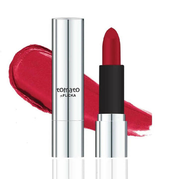 FLiCKA Tomato Red Matte Finish Lipstick Shade 01