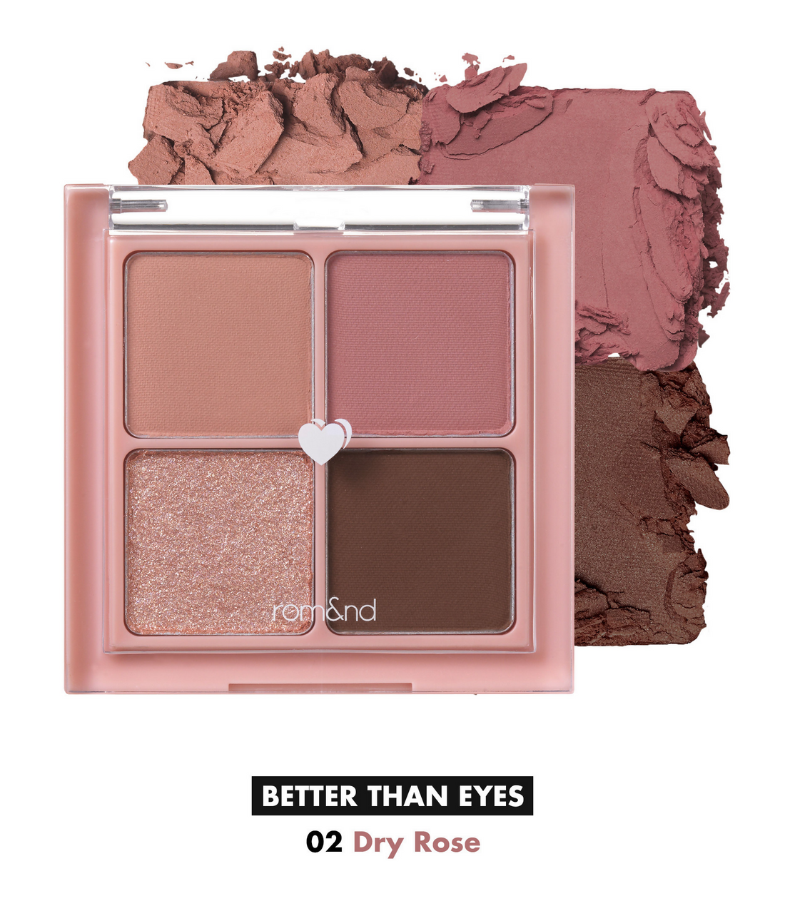 Rom&nd Better Than Eyes - 02 Dry Rose