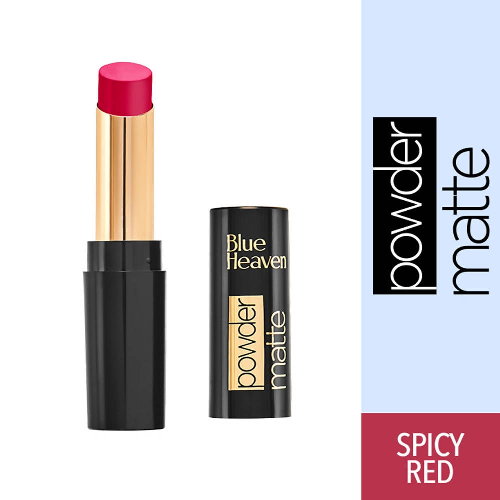 Blue Heaven Powder Matte Lipstick Spicy Red
