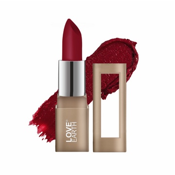 Love Earth Satin Matte Lipstick - Jaggery