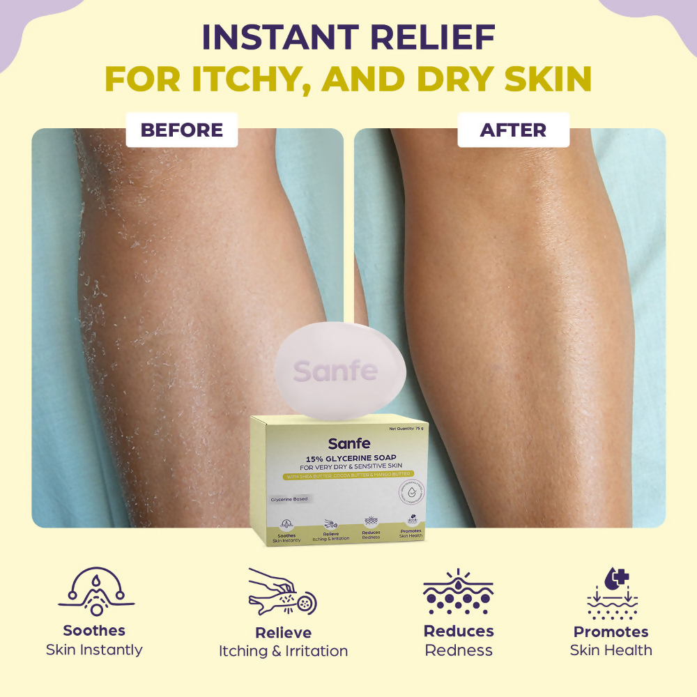 Sanfe Eczema Soap For Very Very Dry Skin