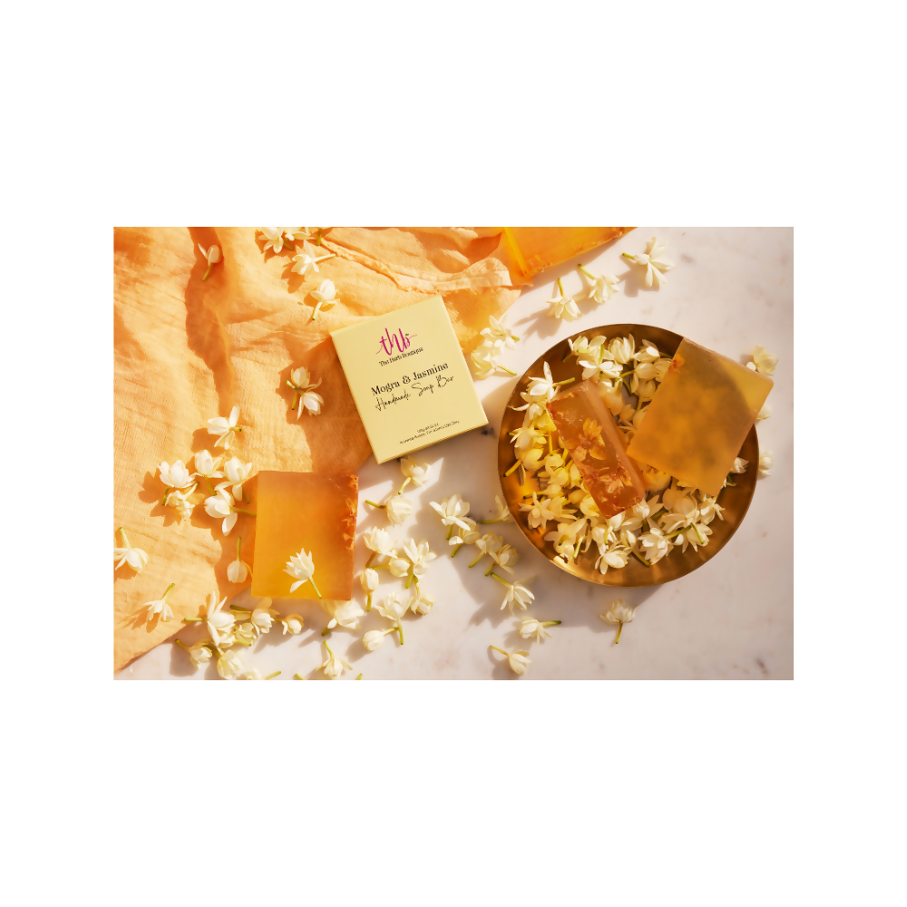The Herb Boutique Mogra & Jasmine Glycerine Soap Bar