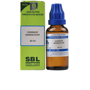 SBL Homeopathy Chininum Arsenicicum Dilution