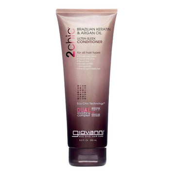 Giovanni Organic 2Chic Brazilian Keratin & Argan Oil Ultra-Sleek Conditioner