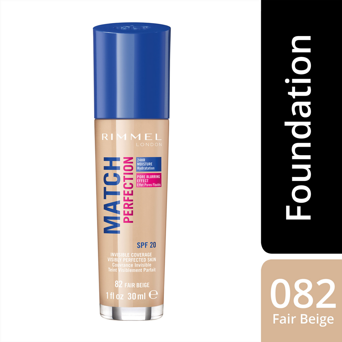 Rimmel London Match Perfection Foundation SPF 20 Fair Beige