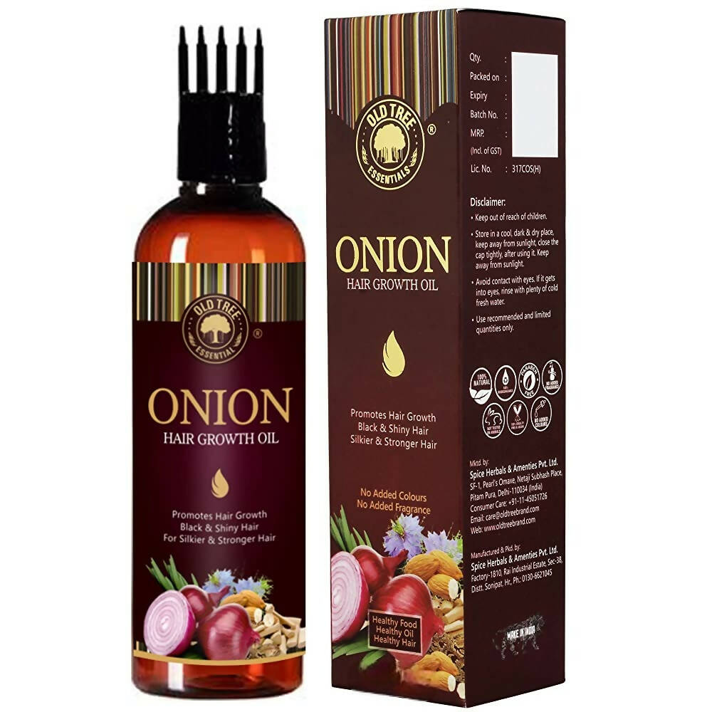 Old Tree Pure & Natural Onion Hair Oil